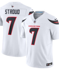 Men's Houston Texans C.J. Stroud White Vapor F.U.S.E. Limited Jersey JS5724 nicesnker