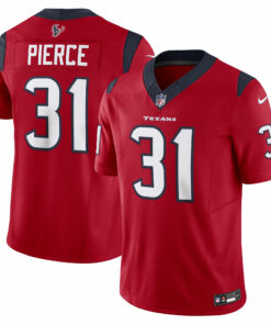 Men's Houston Texans Dameon Pierce Red Vapor F.U.S.E. Limited Jersey JS1200 nicesnker