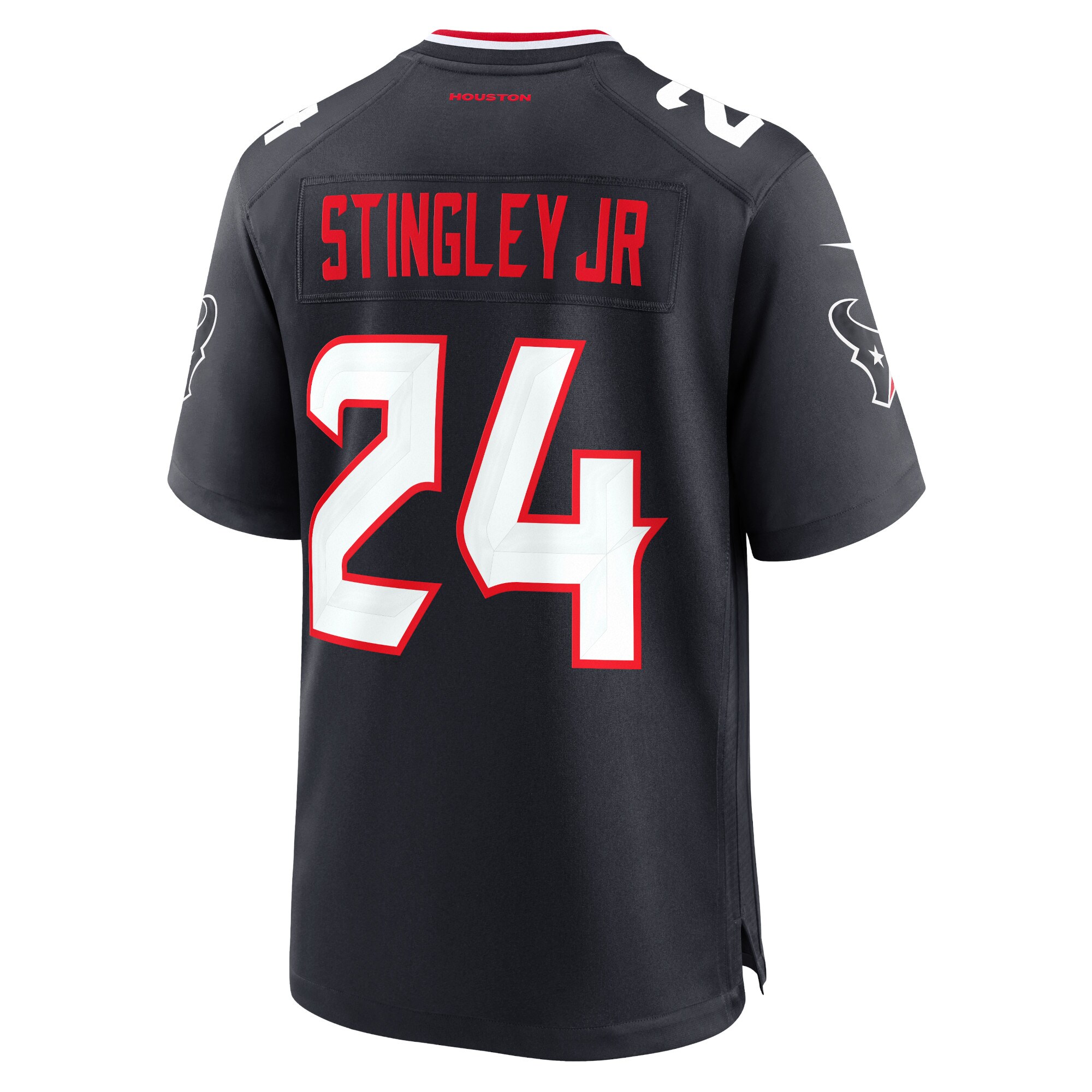 Men's Houston Texans Derek Stingley Jr. Navy Game Jersey JS4287 nicesnker - Image 3