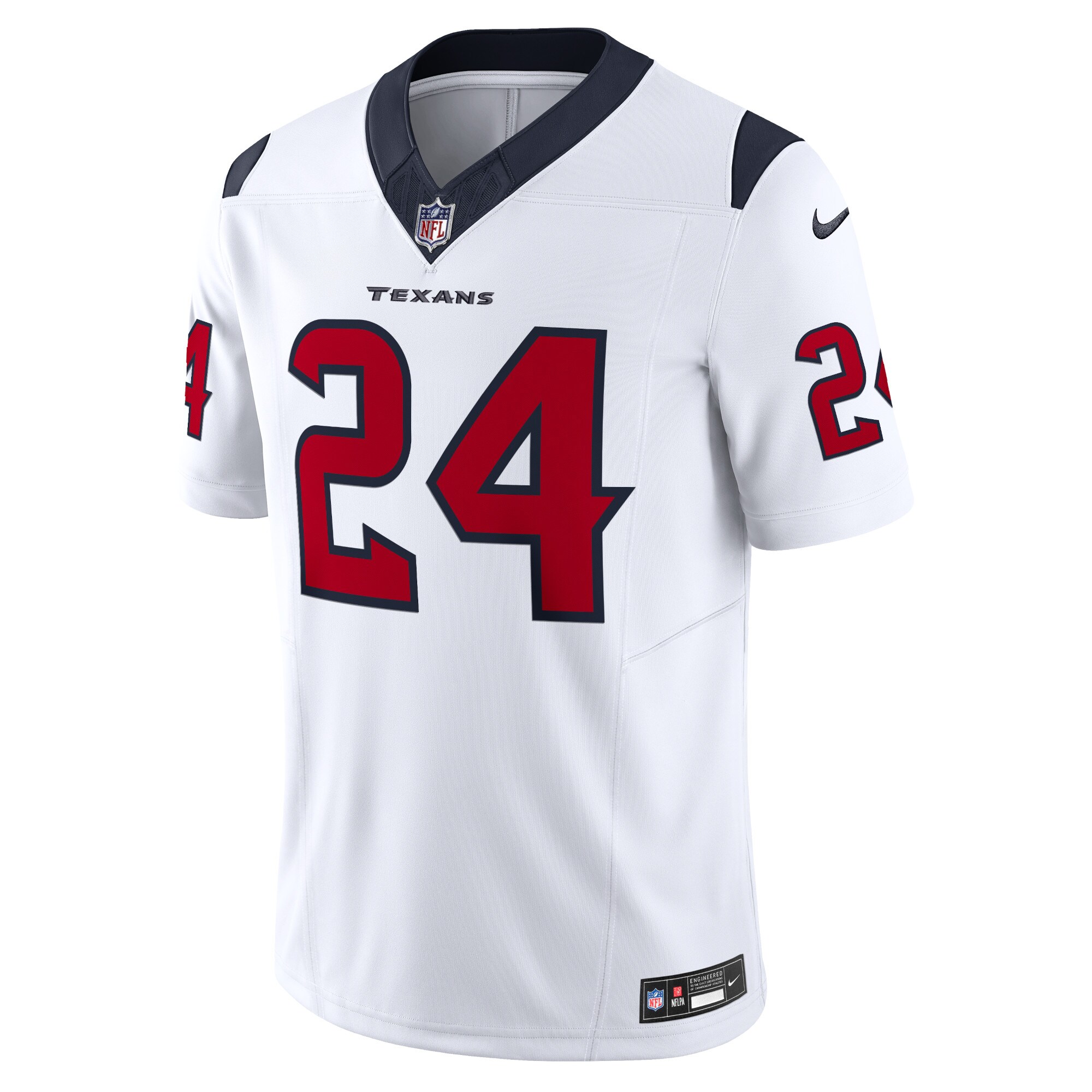 Men's Houston Texans Derek Stingley Jr. White Vapor F.U.S.E. Limited Jersey JS9439 nicesnker - Image 2
