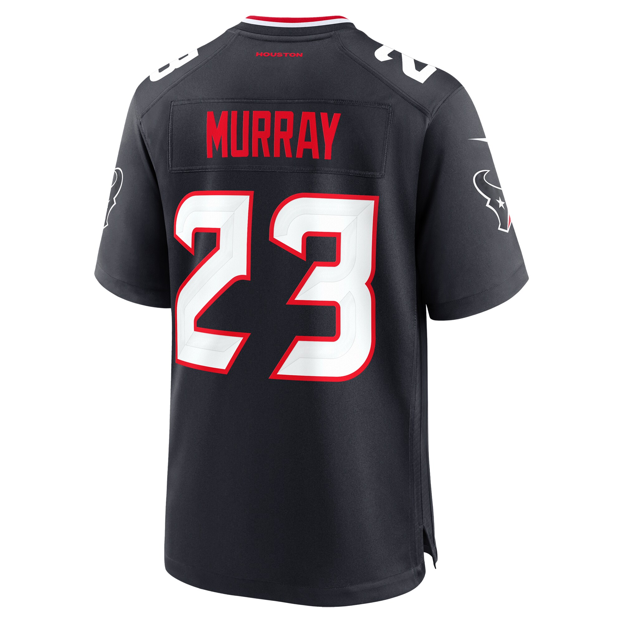 Men's Houston Texans Eric Murray Navy Team Game Jersey JS5475 nicesnker - Image 3