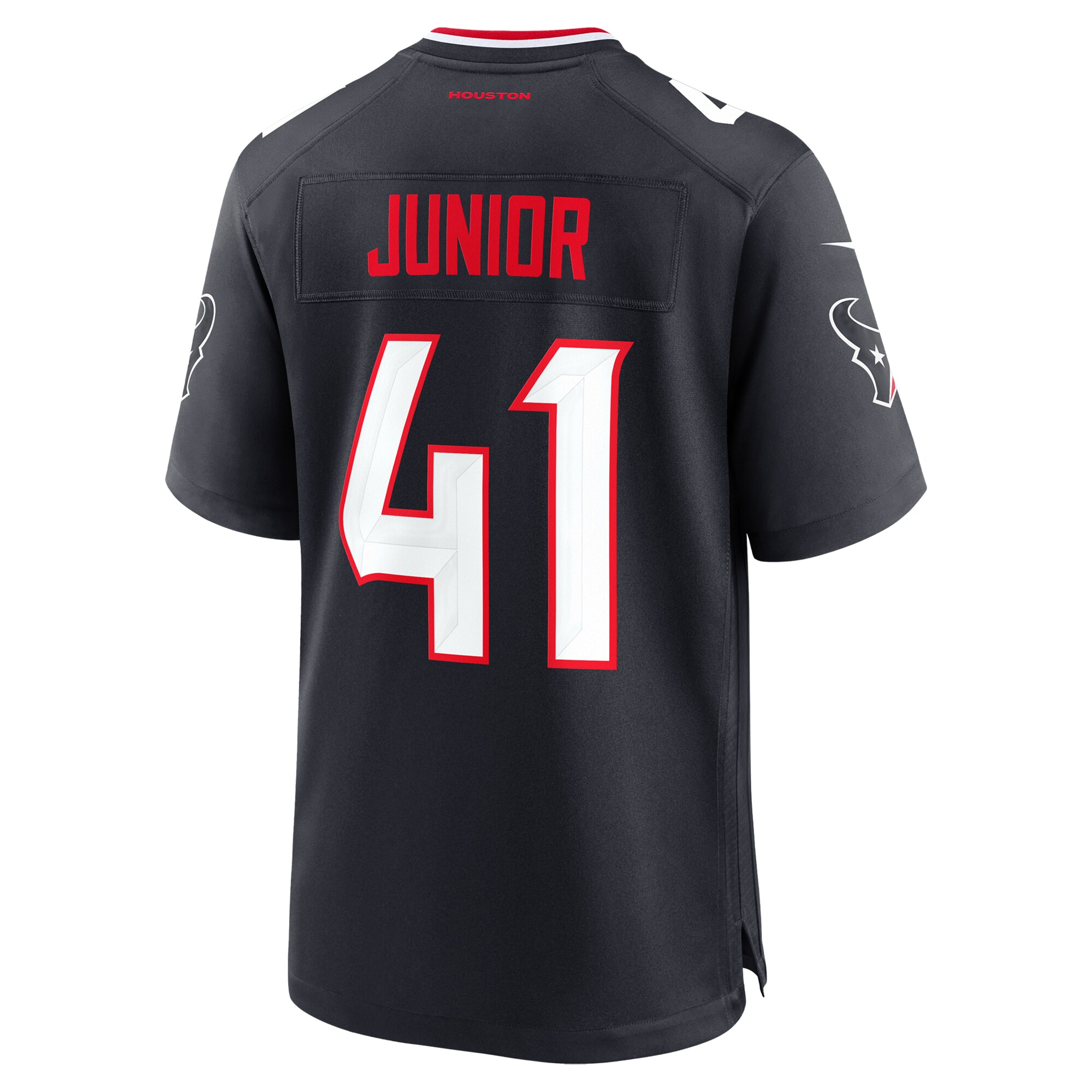 Men's Houston Texans Gregory Junior Navy Team Game Jersey JS6696 nicesnker - Image 3