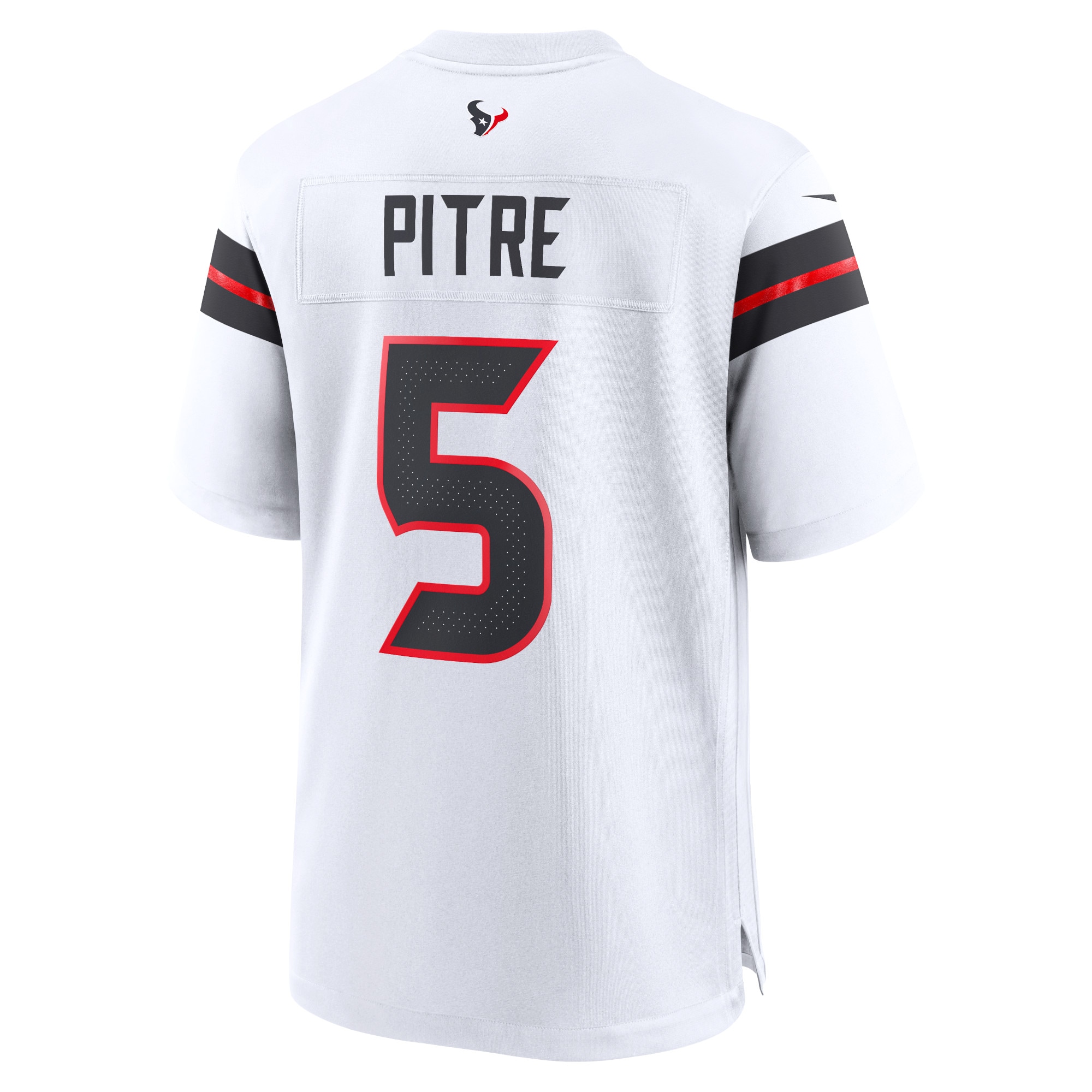 Men's Houston Texans Jalen Pitre White Game Jersey JS1609 nicesnker - Image 3