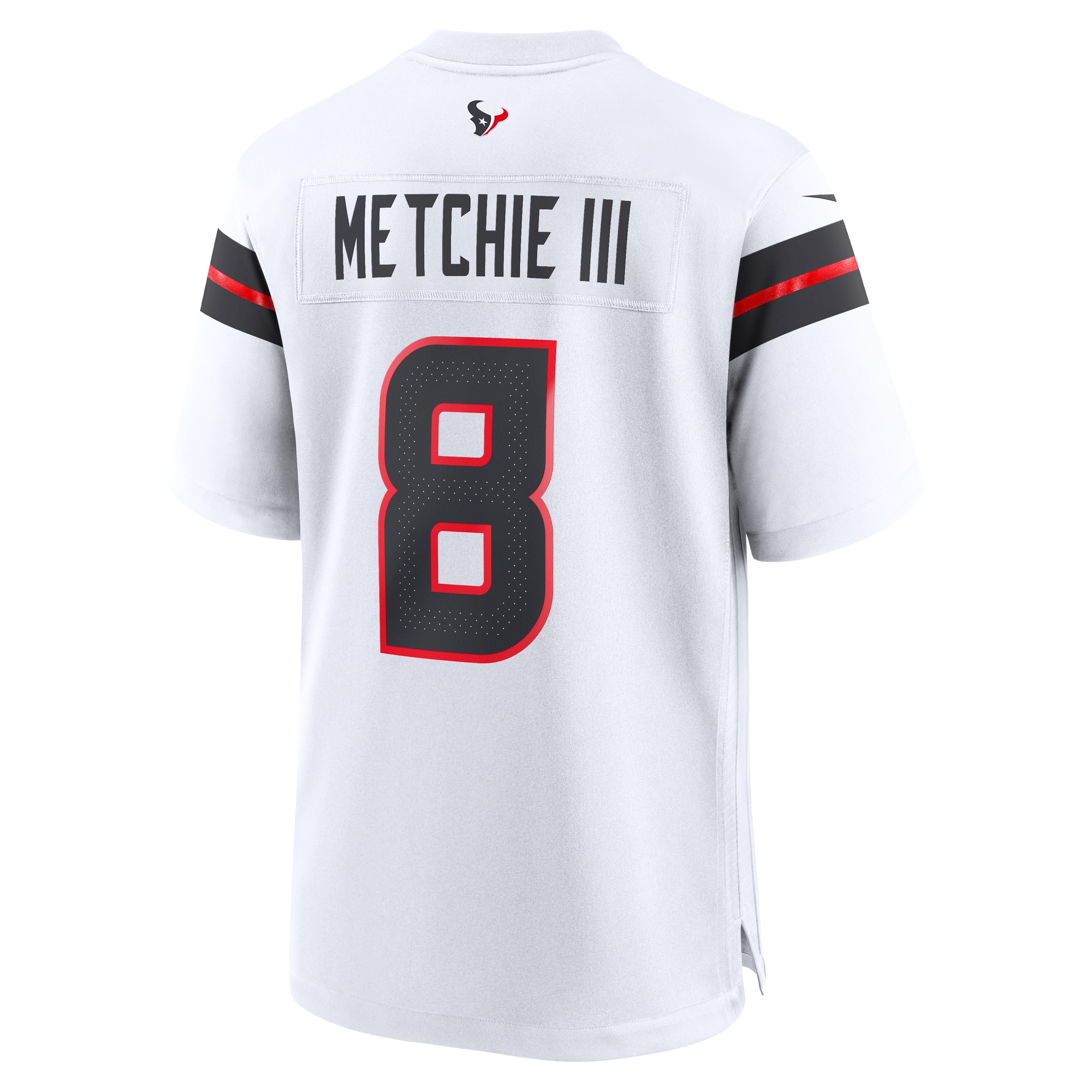 Men's Houston Texans John Metchie III White Game Jersey JS7396 nicesnker - Image 3