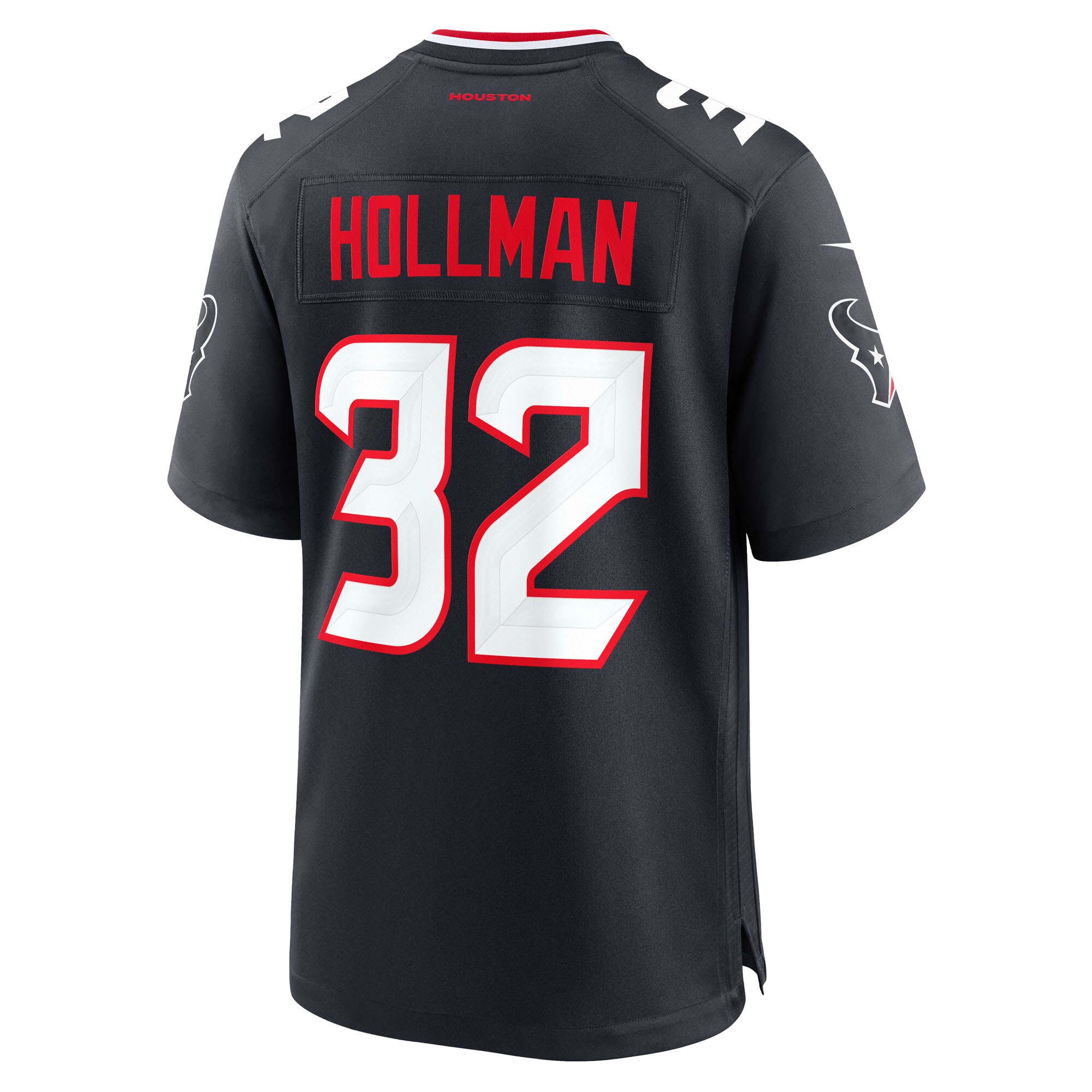 Men's Houston Texans Ka'Dar Hollman Navy Team Game Jersey JS6611 nicesnker - Image 3