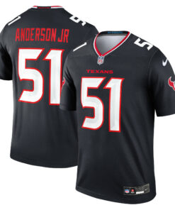 Men's Houston Texans Will Anderson Jr. Navy Team Legend Player Performance Top JS3316 nicesnker
