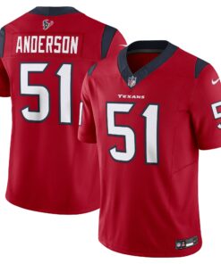 Men's Houston Texans Will Anderson Jr. Red Vapor F.U.S.E. Limited Jersey JS5468 nicesnker