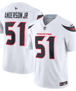 Men's Houston Texans Will Anderson Jr. White Vapor F.U.S.E. Limited Jersey JS6187 nicesnker