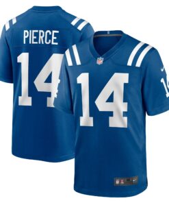 Men's Indianapolis Colts Alec Pierce Royal Player Game Jersey JS9598 nicesnker