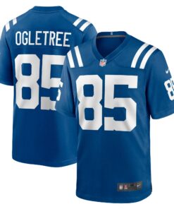 Men's Indianapolis Colts Andrew Ogletree Royal Game Player Jersey JS8216 nicesnker