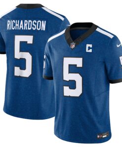 Men's Indianapolis Colts Anthony Richardson Royal Alternate Vapor F.U.S.E. Limited Jersey JS9977 nicesnker