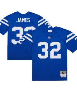 Men's Indianapolis Colts Edgerrin James Mitchell & Ness Royal 1999 Legacy Jersey JS7675 nicesnker