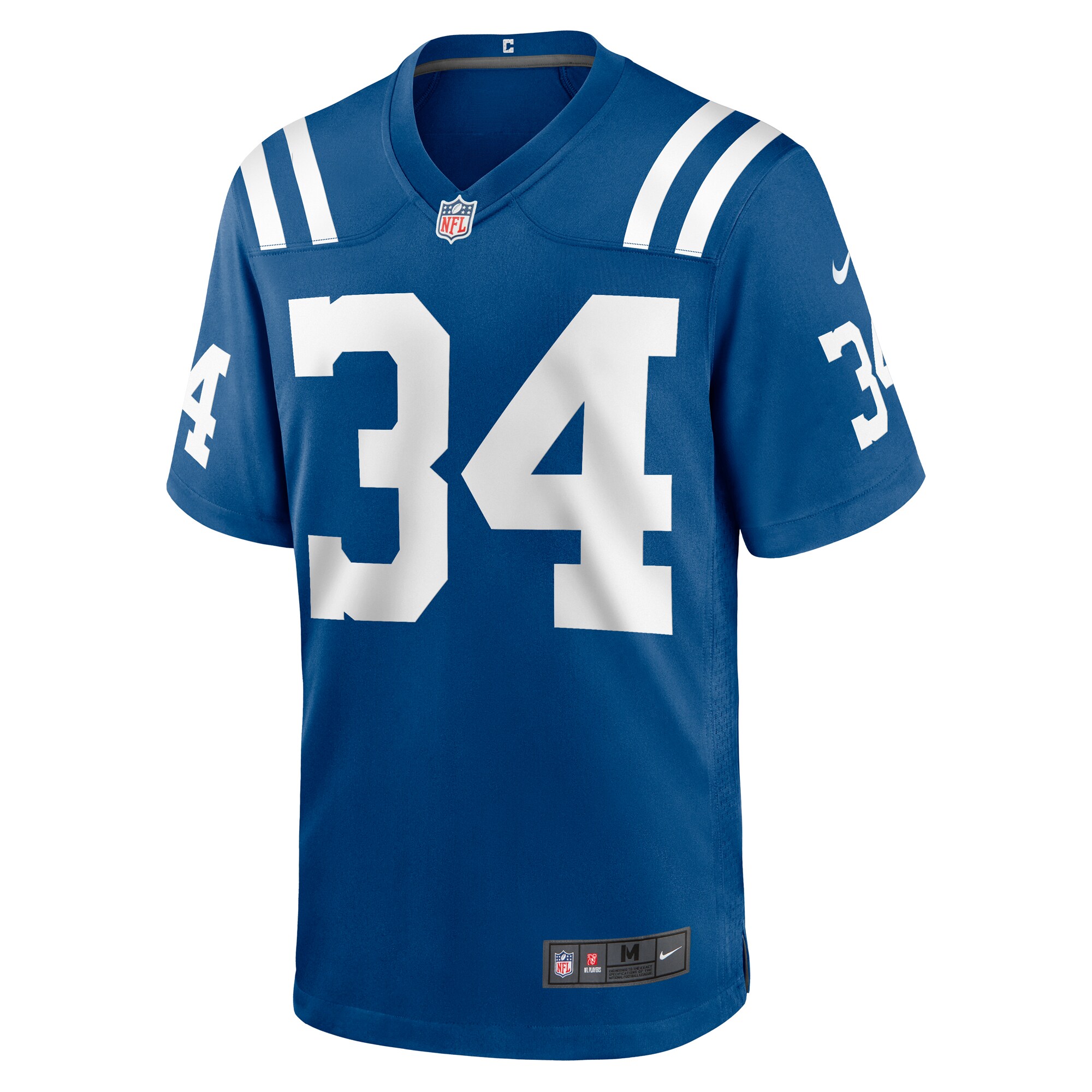 Men's Indianapolis Colts Jake Funk Royal Team Game Jersey JS5621 nicesnker - Image 2
