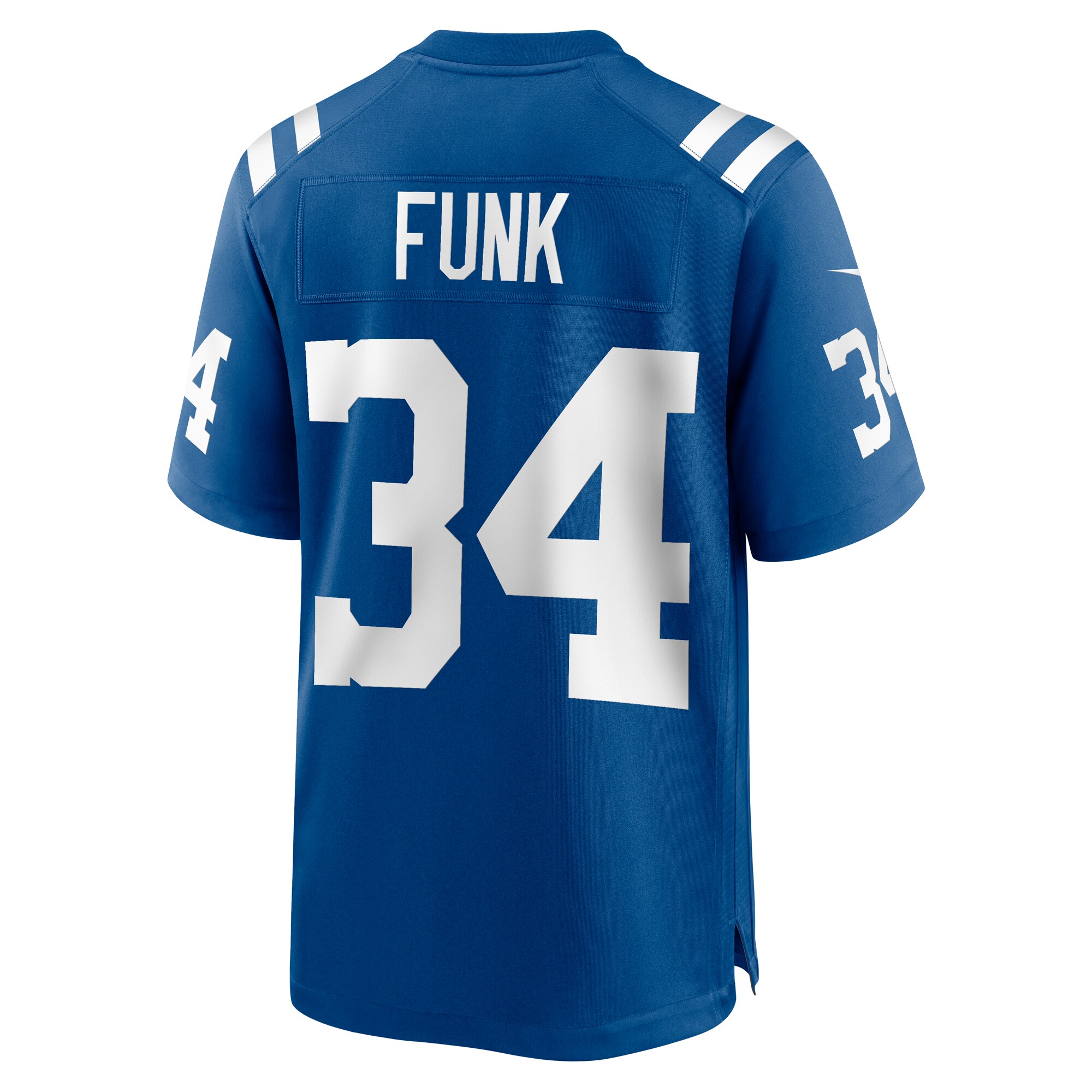 Men's Indianapolis Colts Jake Funk Royal Team Game Jersey JS5621 nicesnker - Image 3