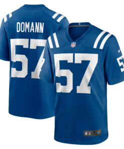 Men's Indianapolis Colts JoJo Domann Royal Game Player Jersey JS5563 nicesnker