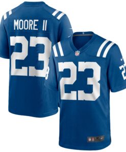 Men's Indianapolis Colts Kenny Moore II Royal Game Jersey JS2258 nicesnker