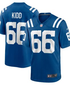 Men's Indianapolis Colts Lewis Kidd Royal Game Jersey JS1924 nicesnker