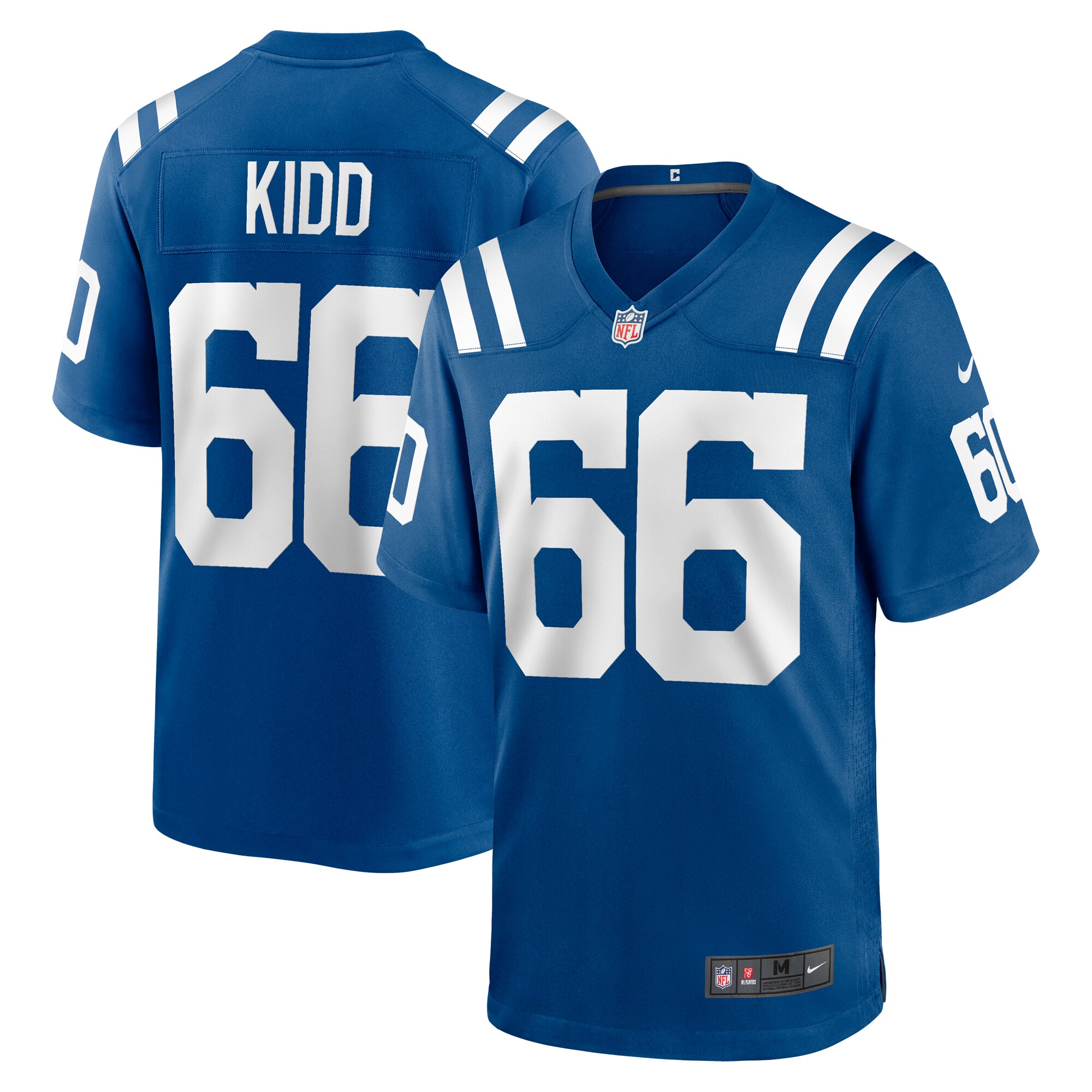 Men's Indianapolis Colts Lewis Kidd Royal Game Jersey JS1924 nicesnker
