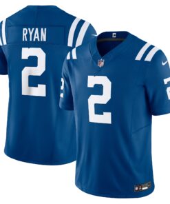 Men's Indianapolis Colts Matt Ryan Royal Vapor F.U.S.E. Limited Jersey JS8526 nicesnker