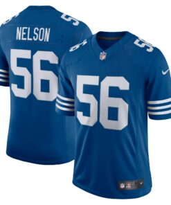 Men's Indianapolis Colts Quenton Nelson Royal Alternate Vapor Limited Jersey JS1864 nicesnker