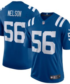Men's Indianapolis Colts Quenton Nelson Royal Vapor Limited Jersey JS1211 nicesnker