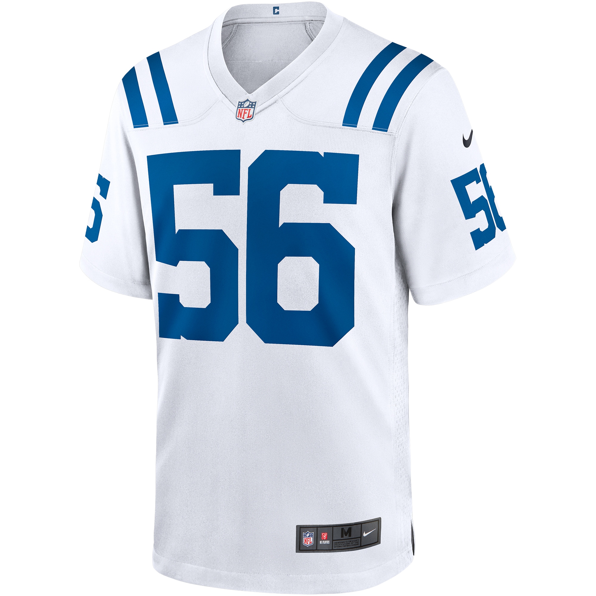 Men's Indianapolis Colts Quenton Nelson White Game Player Jersey JS6081 nicesnker - Image 2
