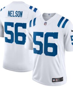 Men's Indianapolis Colts Quenton Nelson White Vapor Limited Jersey JS8706 nicesnker