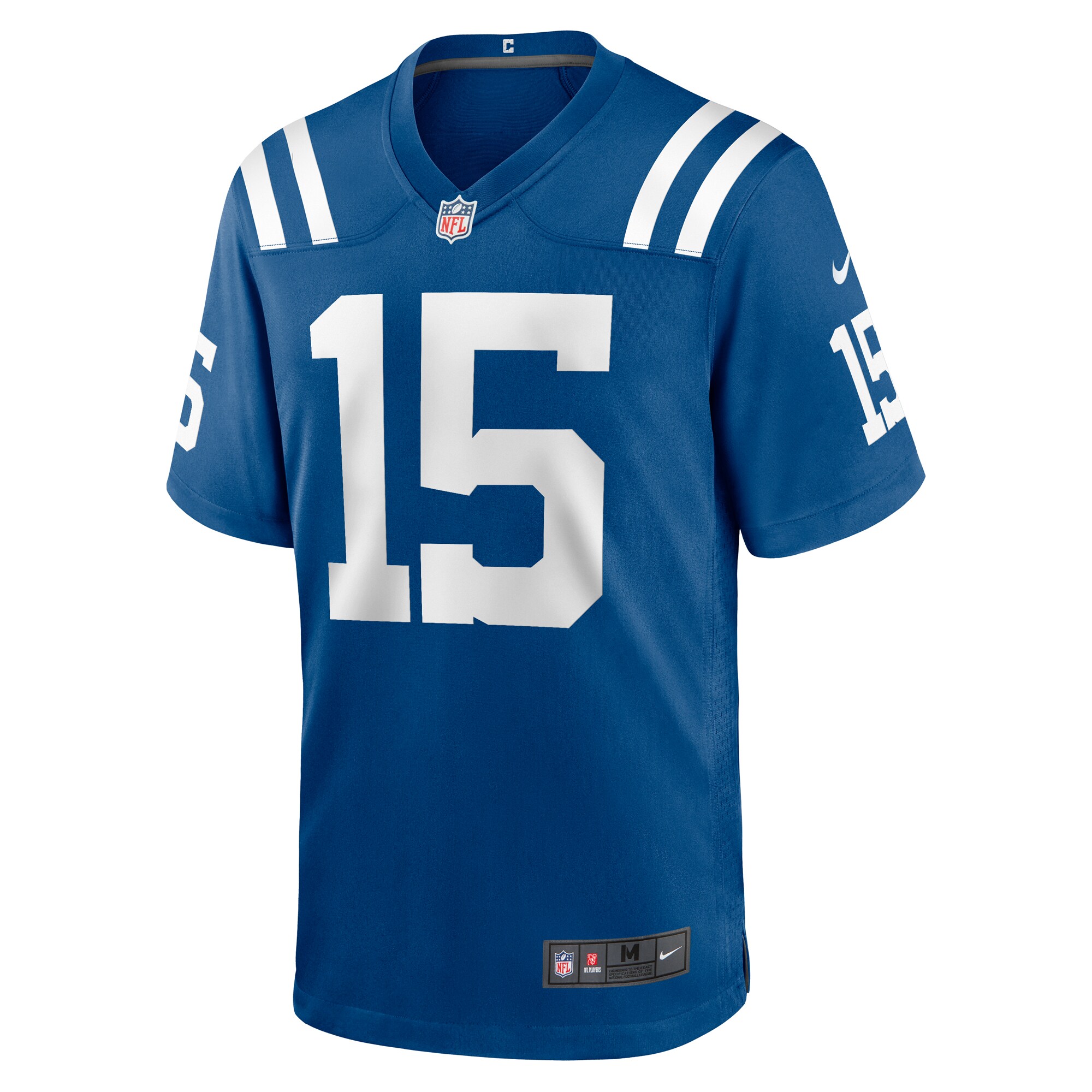 Men's Indianapolis Colts Racey McMath Royal Team Game Jersey JS1368 nicesnker - Image 2