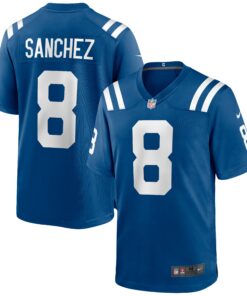 Men's Indianapolis Colts Rigoberto Sanchez Royal Game Jersey JS6577 nicesnker