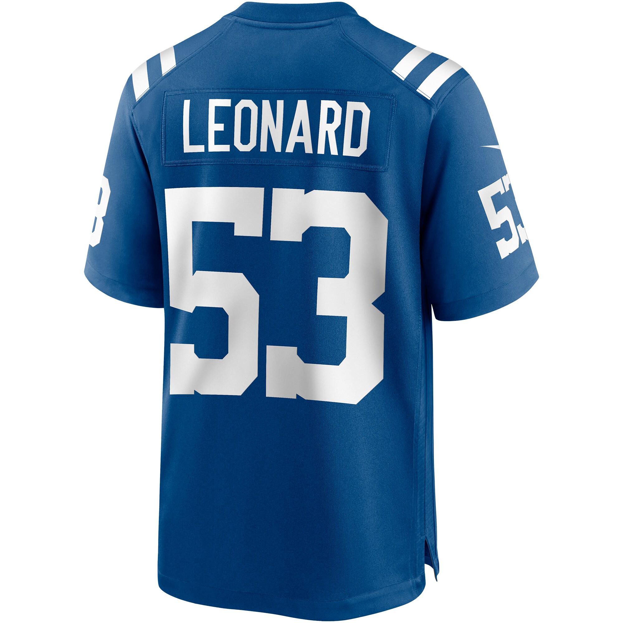 Men's Indianapolis Colts Shaquille Leonard Royal Game Jersey JS1558 nicesnker - Image 3
