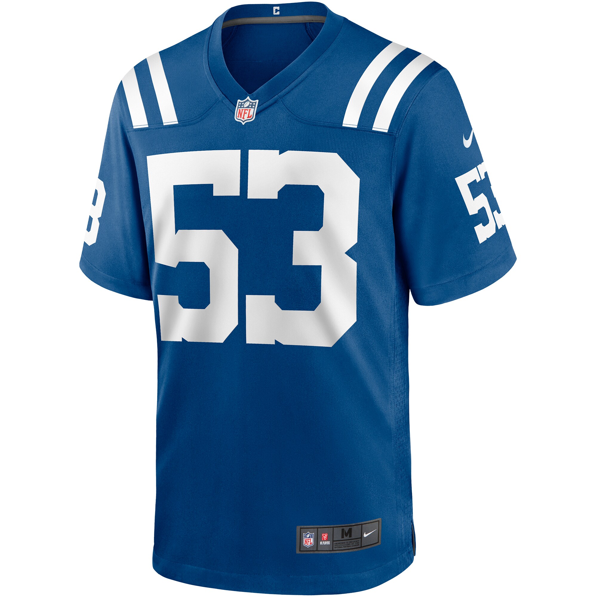 Men's Indianapolis Colts Shaquille Leonard Royal Game Jersey JS1558 nicesnker - Image 2