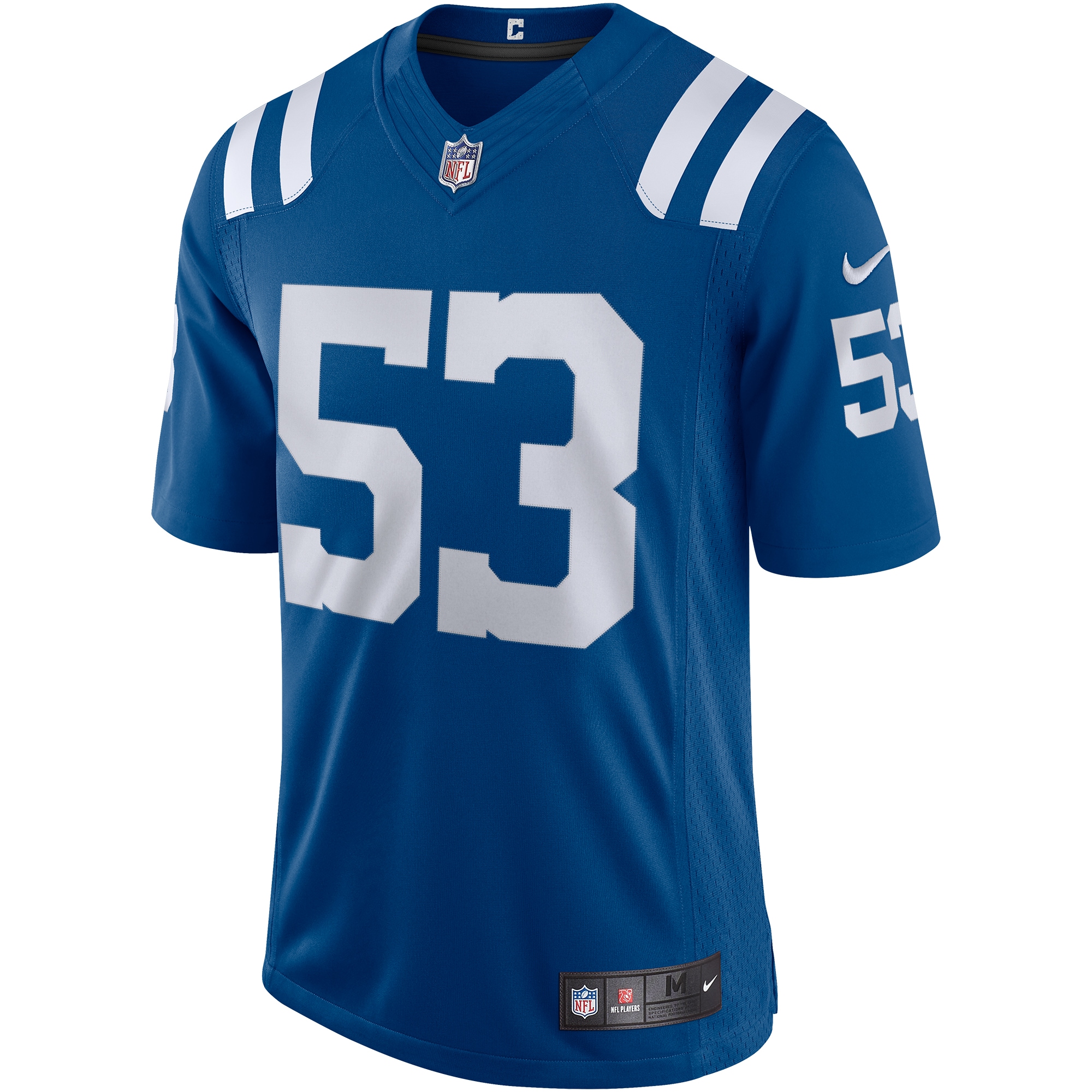 Men's Indianapolis Colts Shaquille Leonard Royal Vapor Limited Jersey JS7642 nicesnker - Image 2