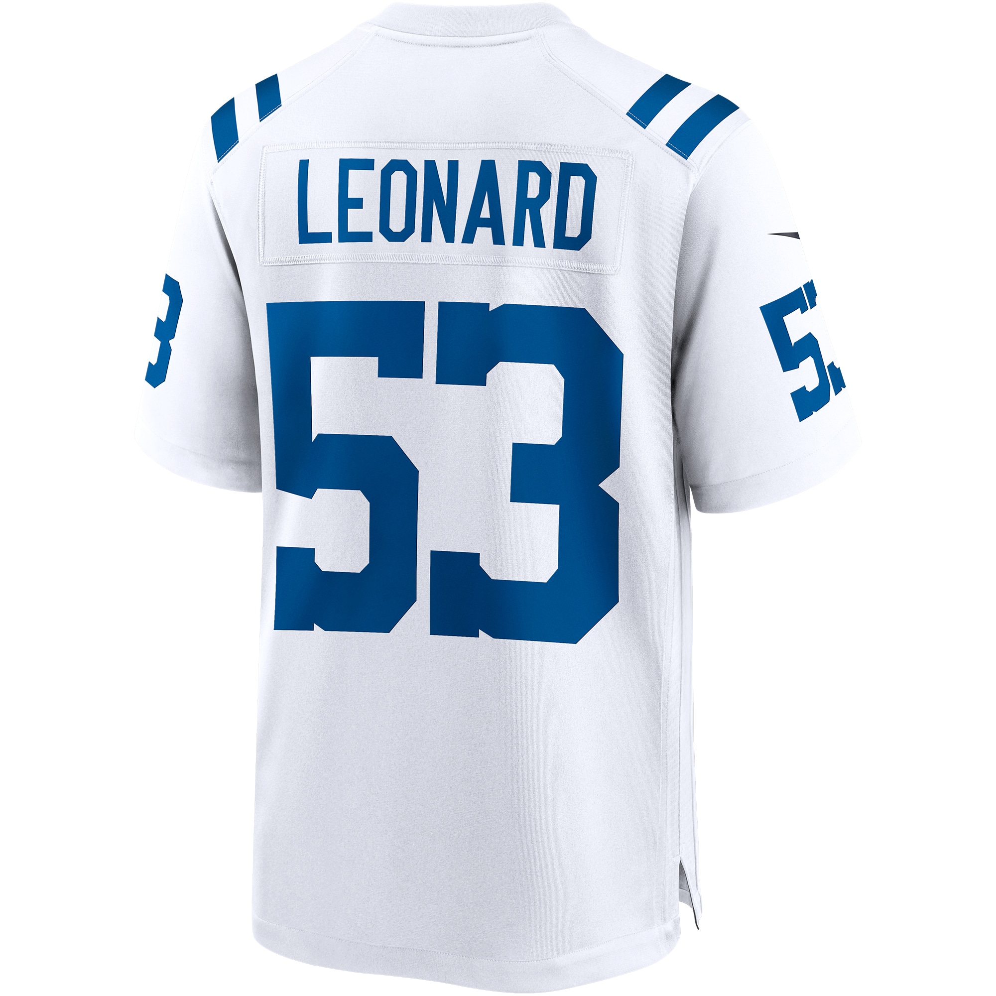 Men's Indianapolis Colts Shaquille Leonard White Game Player Jersey JS8553 nicesnker - Image 3