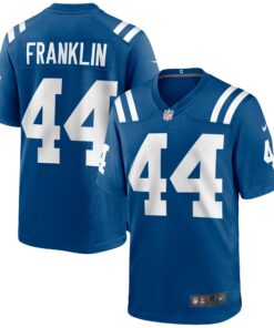 Men's Indianapolis Colts Zaire Franklin Royal Game Jersey JS8724 nicesnker