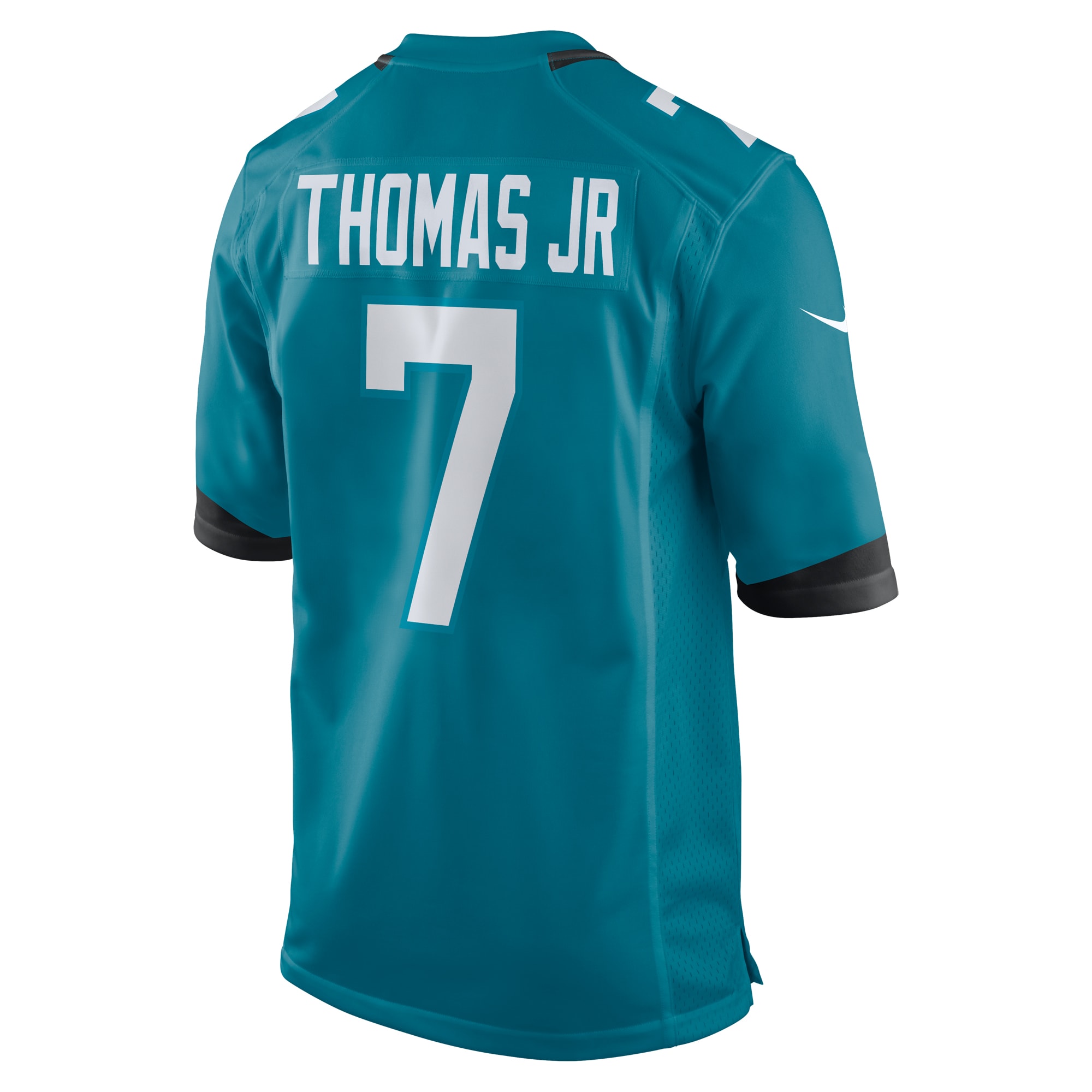 Men's Jacksonville Jaguars Brian Thomas Jr Teal Player Game Jersey JS8773 nicesnker - Image 3