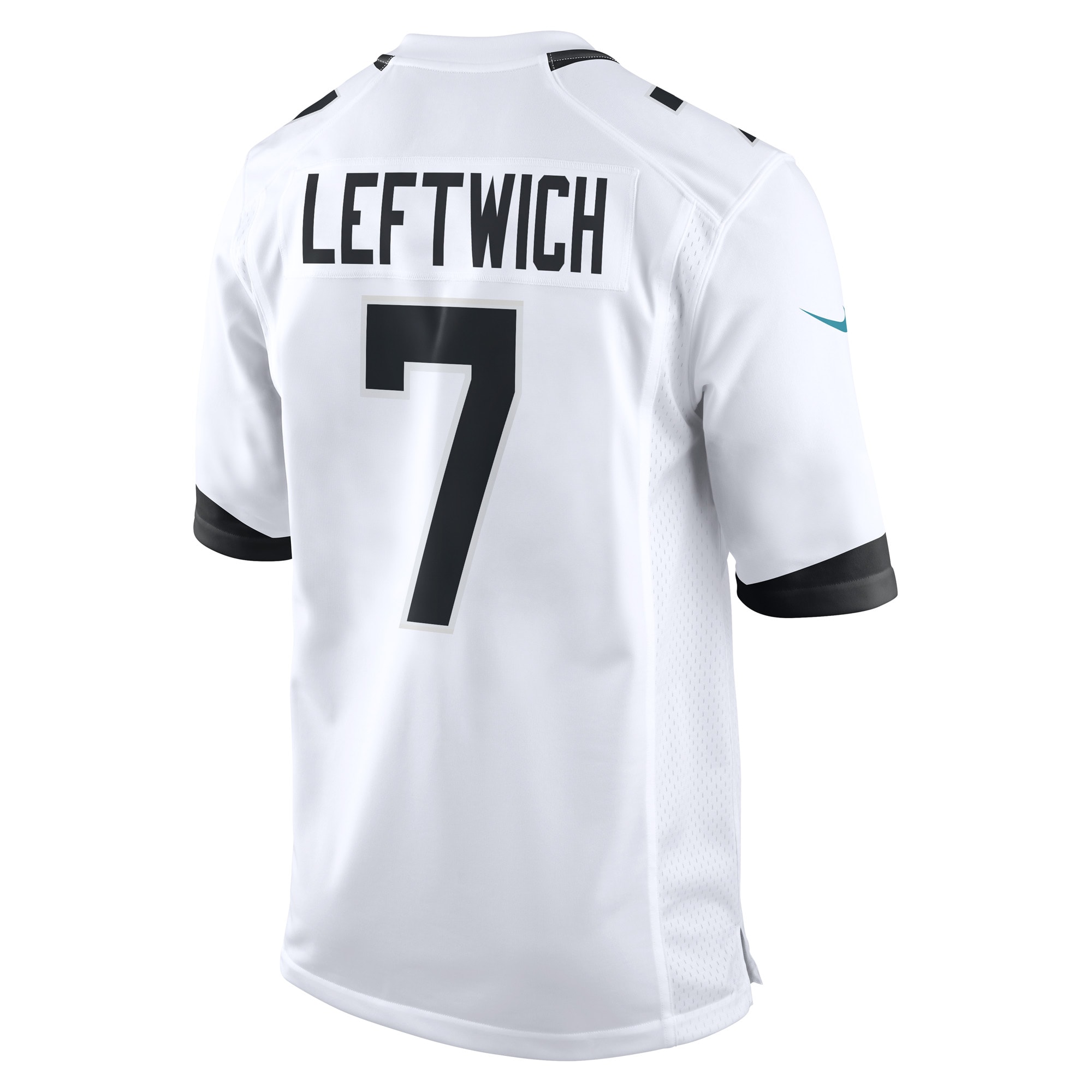 Men's Jacksonville Jaguars Byron Leftwich White Retired Player Game Jersey JS5001 nicesnker - Image 3