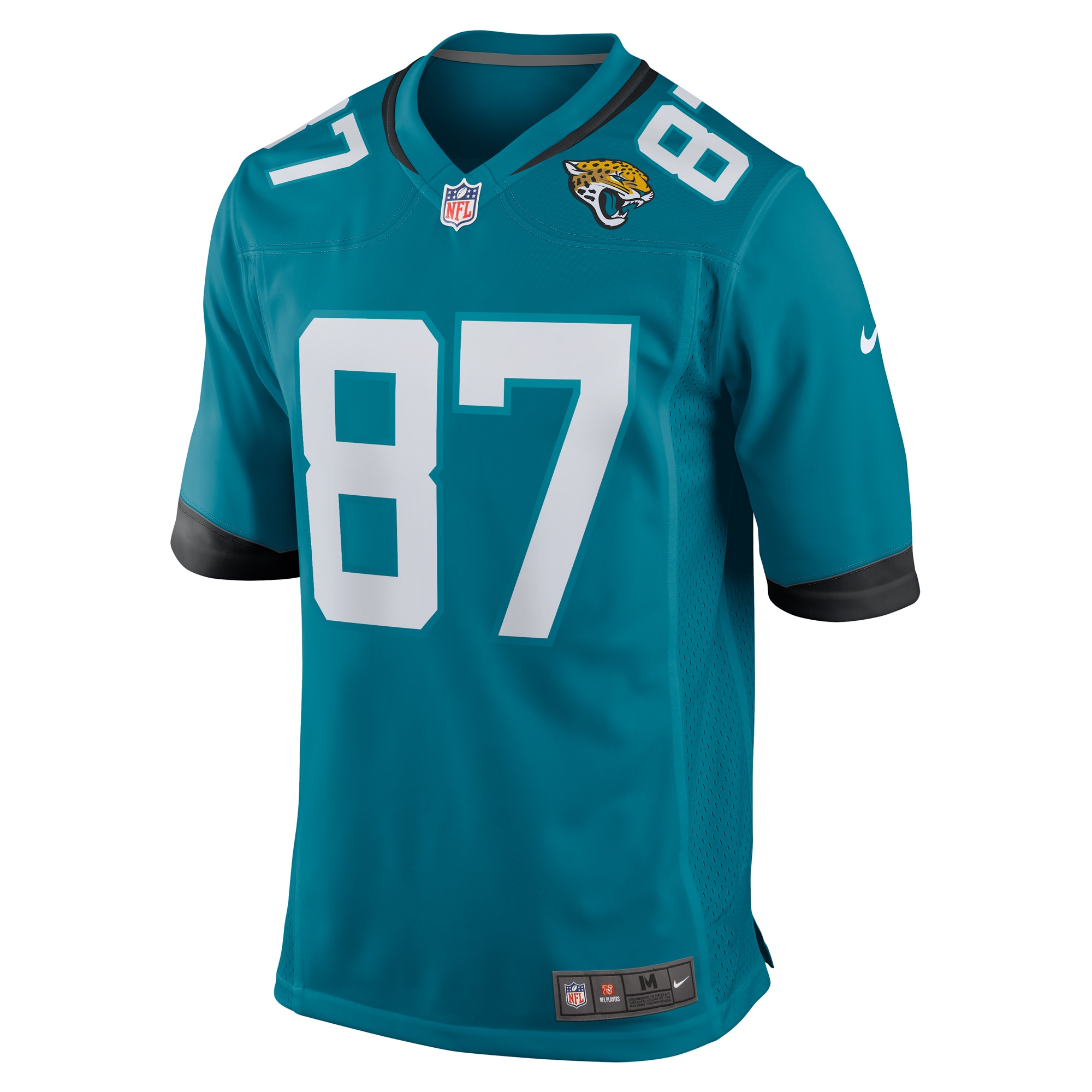 Men's Jacksonville Jaguars Josh Pederson Teal Team Game Jersey JS8639 nicesnker - Image 2