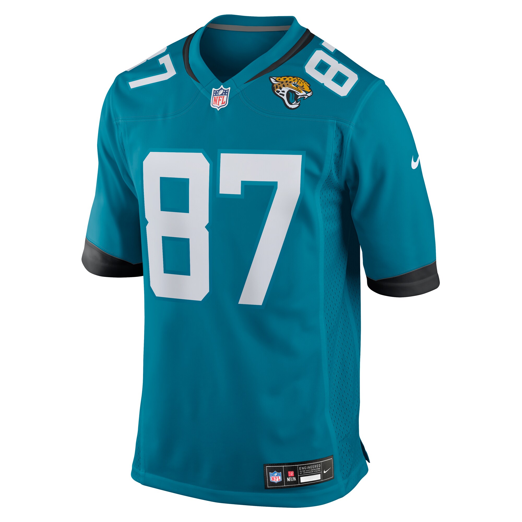 Men's Jacksonville Jaguars Josh Reynolds Teal Team Game Jersey JS2667 nicesnker - Image 2