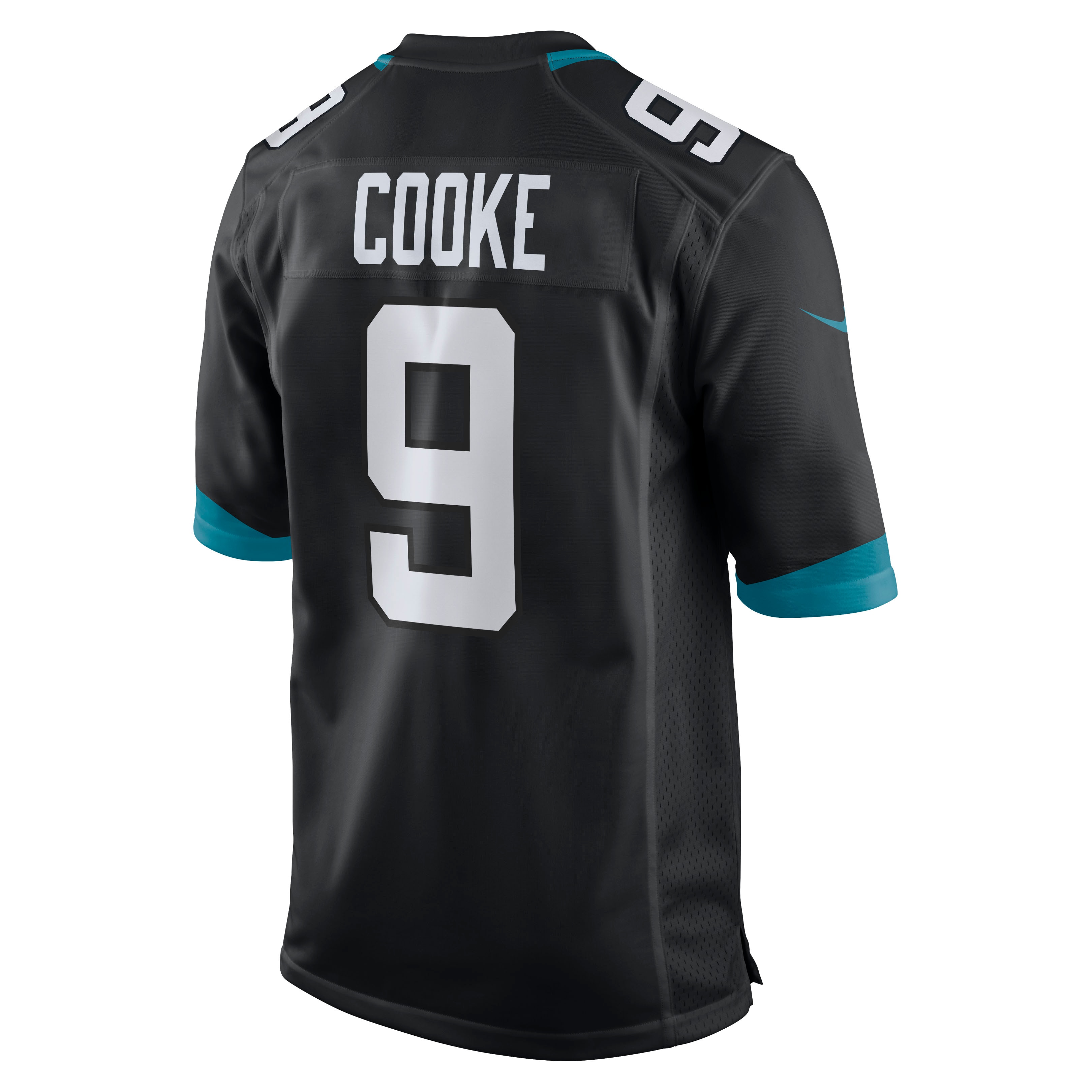 Men's Jacksonville Jaguars Logan Cooke Black Game Jersey JS4553 nicesnker - Image 3