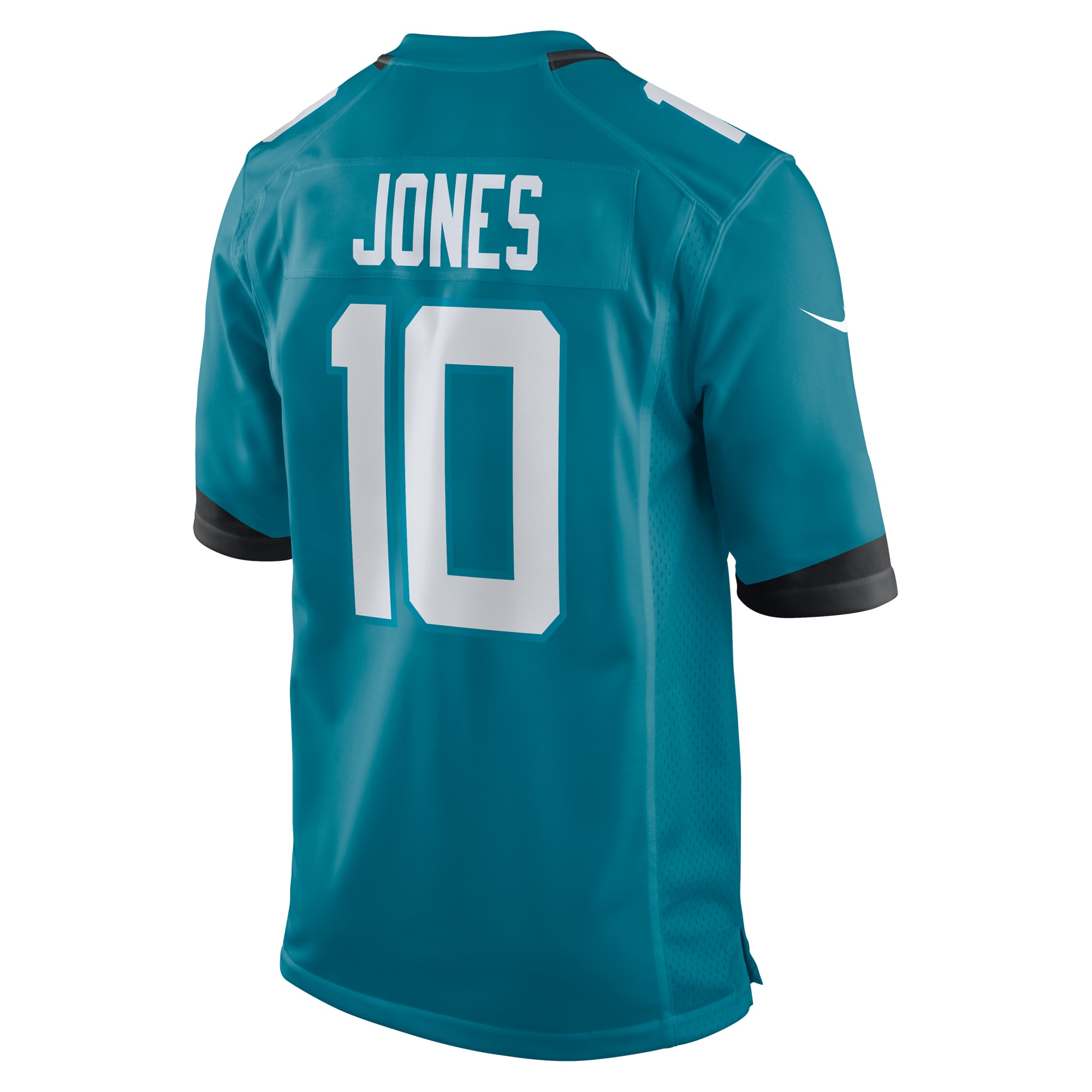 Men's Jacksonville Jaguars Mac Jones Teal Team Game Jersey JS7278 nicesnker - Image 3