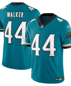 Men's Jacksonville Jaguars Travon Walker Teal Prowler Throwback Vapor F.U.S.E. Limited Jersey JS5045 nicesnker