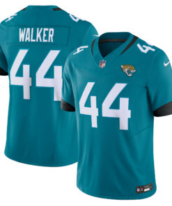 Men's Jacksonville Jaguars Travon Walker Teal Vapor F.U.S.E. Limited Jersey JS3152 nicesnker