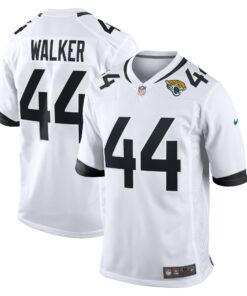 Men's Jacksonville Jaguars Travon Walker White Player Game Jersey JS1766 nicesnker