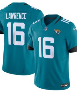 Men's Jacksonville Jaguars Trevor Lawrence Teal Vapor F.U.S.E. Limited Jersey JS1537 nicesnker
