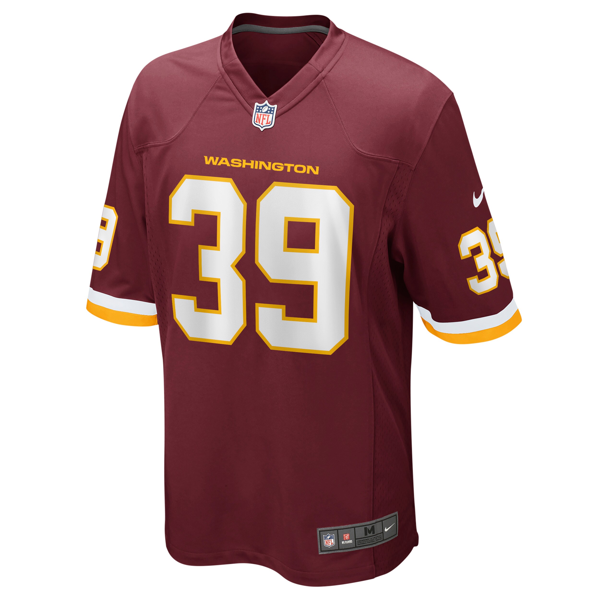 Men's Jeremy Reaves Washington Football Team Burgundy Game Player Jersey JS4292 nicesnker - Image 2
