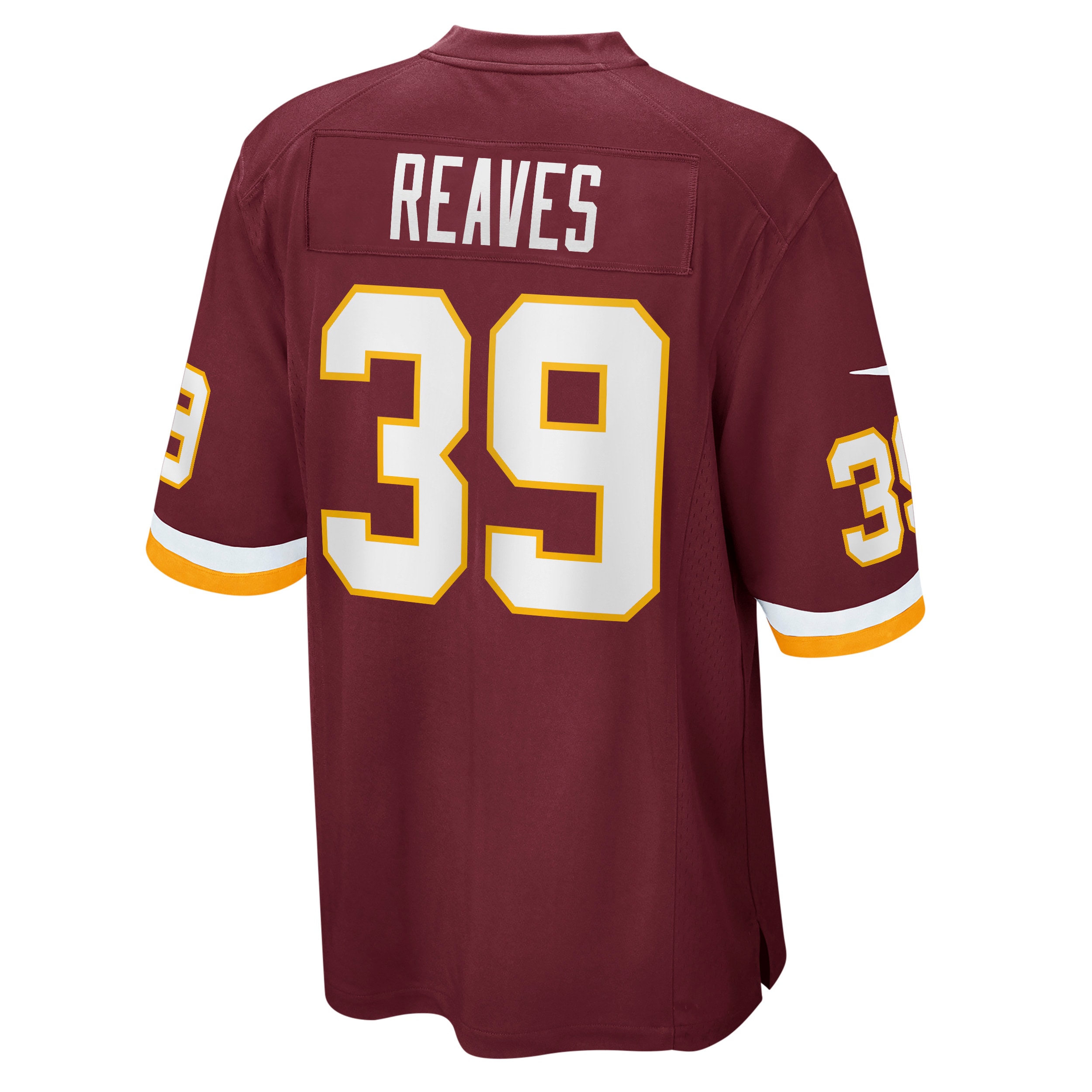 Men's Jeremy Reaves Washington Football Team Burgundy Game Player Jersey JS4292 nicesnker - Image 3