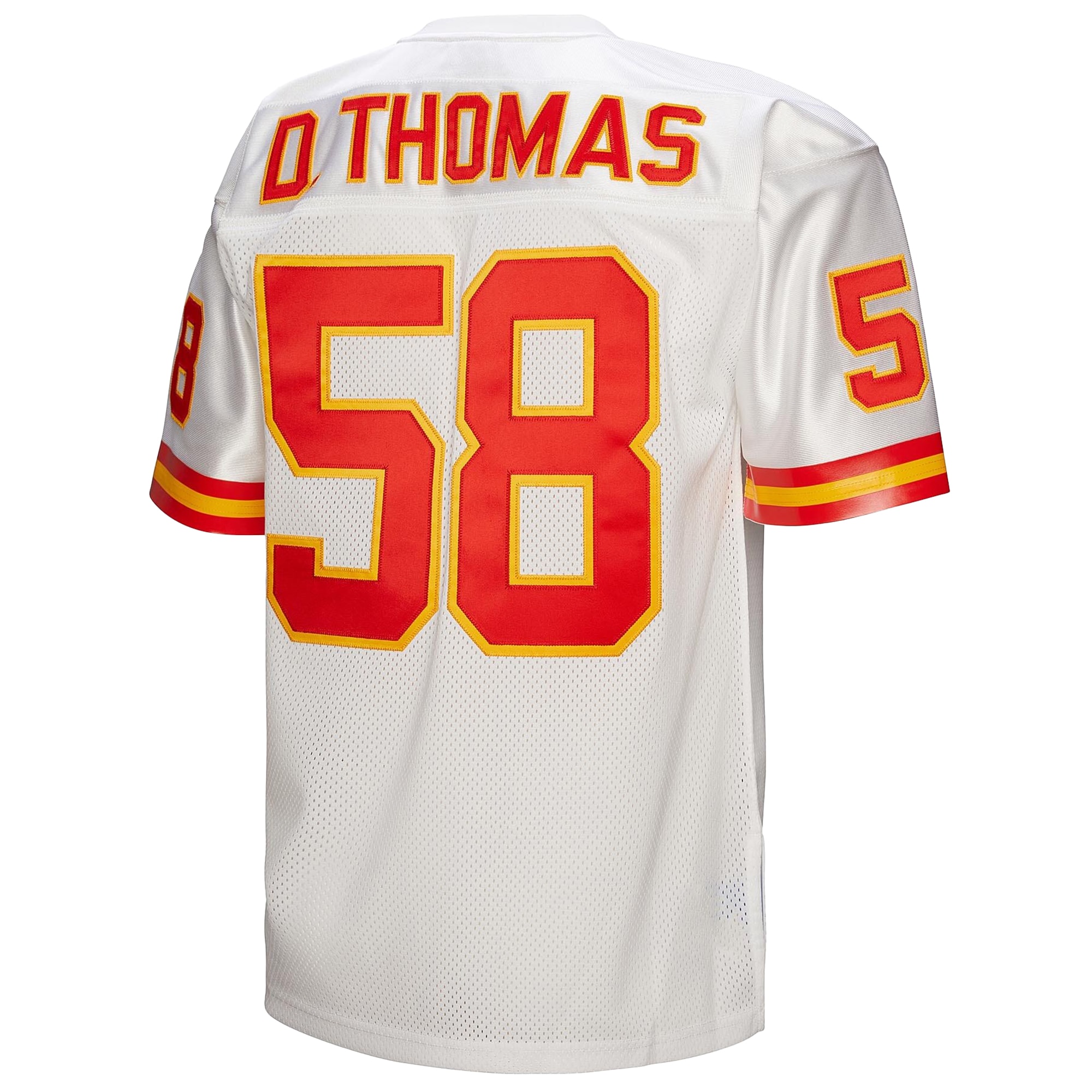 Men's Kansas City Chiefs 1994 Derrick Thomas Mitchell & Ness White Throwback Retired Player Jersey JS5779 nicesnker - Image 3