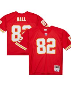 Men's Kansas City Chiefs Dante Hall Mitchell & Ness Red 2002 Legacy Jersey JS1163 nicesnker