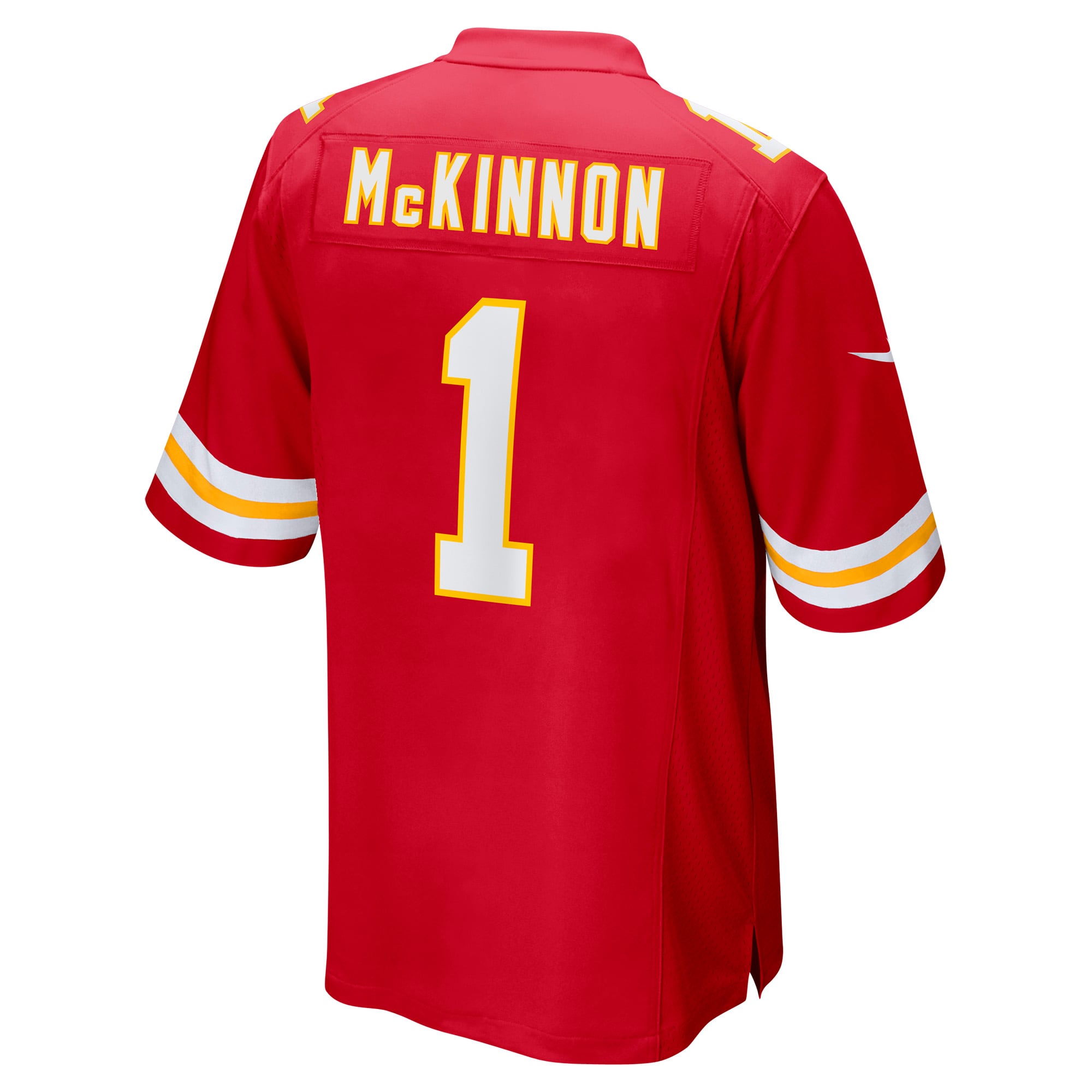 Men's Kansas City Chiefs Jerick McKinnon Red Game Player Jersey JS2069 nicesnker - Image 3