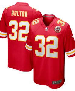 Men's Kansas City Chiefs Nick Bolton Red Game Jersey JS4461 nicesnker